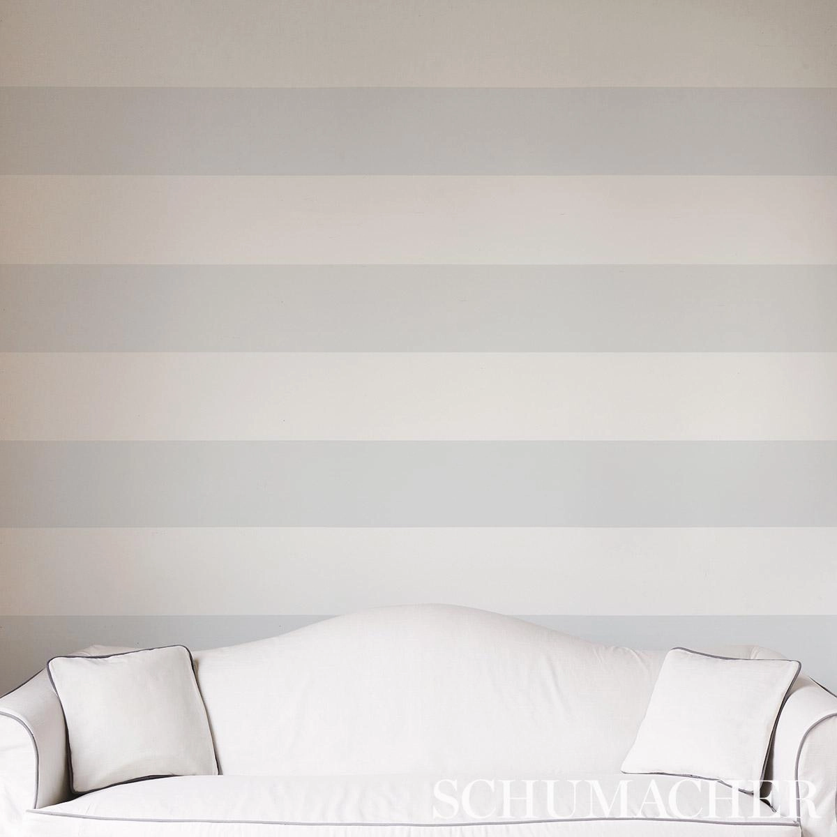 Schumacher Baxter Stripe Wallpaper