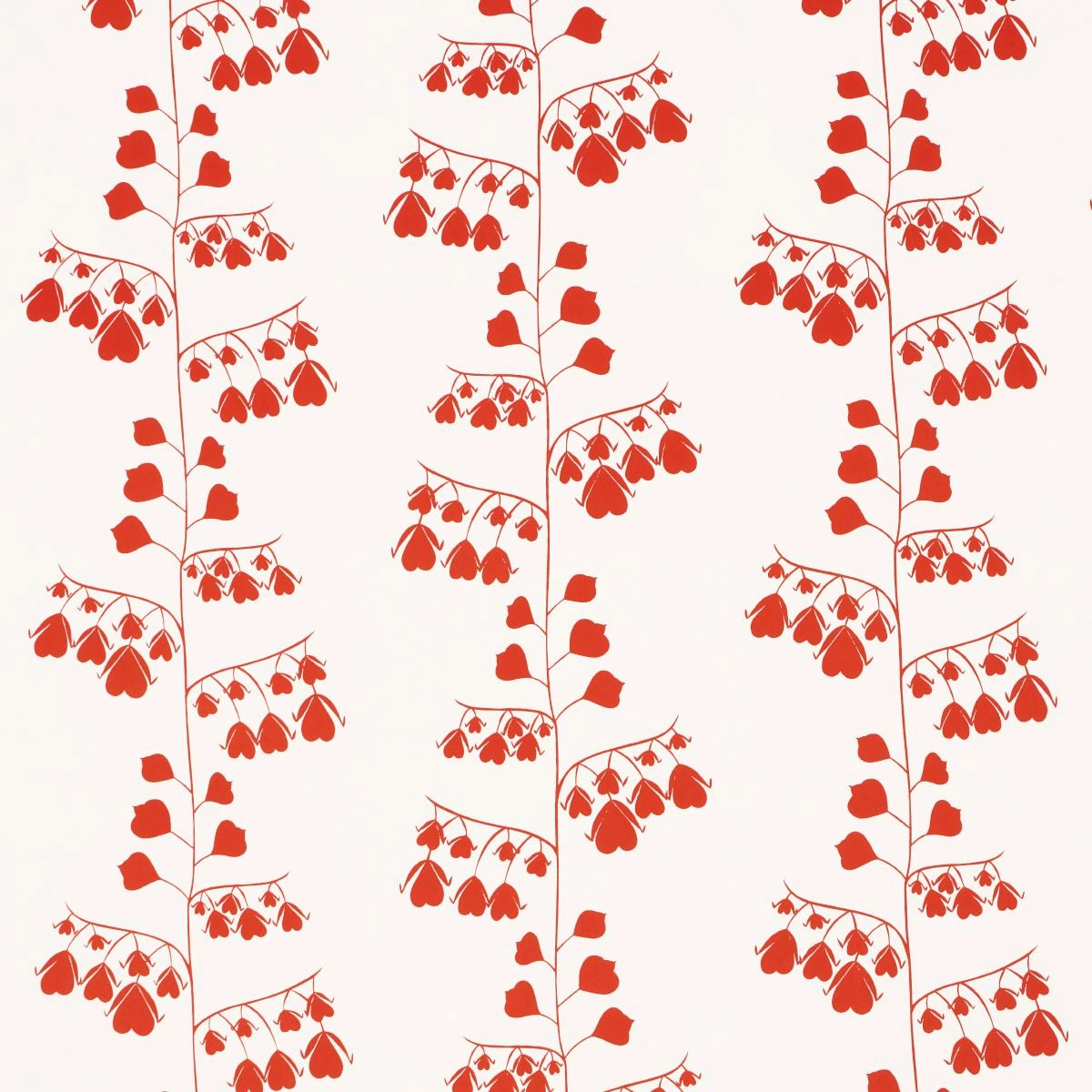 Schumacher Bleeding Hearts Wallpaper