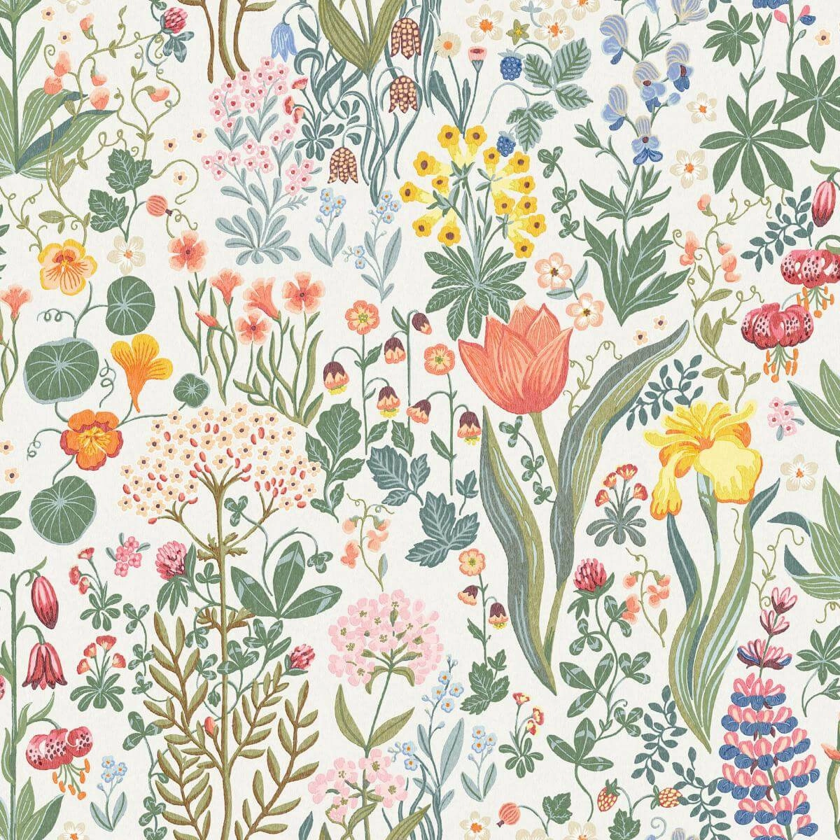 Schumacher Blomsterhav Wallpaper