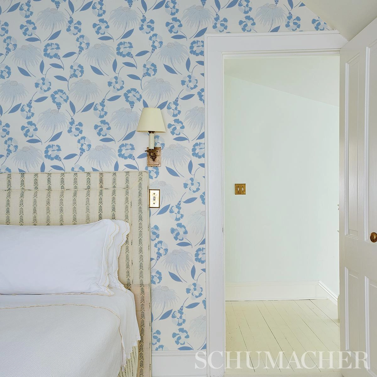 Schumacher Bouquet Toss Wallpaper 