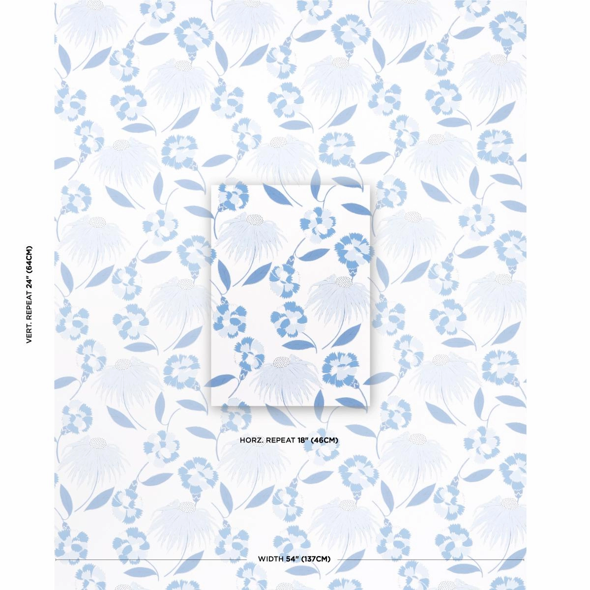 Schumacher Bouquet Toss Wallpaper