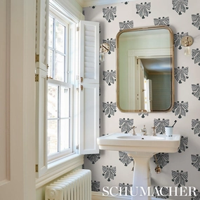 Schumacher Bow-Wow-Wow Wallpaper 