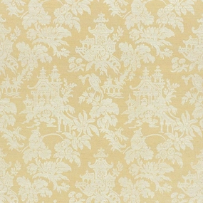 Schumacher Brighton Sisal Wallpaper 