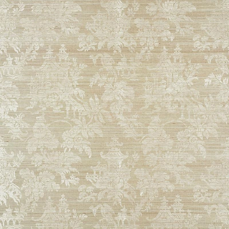 Schumacher Brighton Sisal Wallpaper