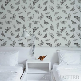 Schumacher Burnell Butterfly Wallpaper 