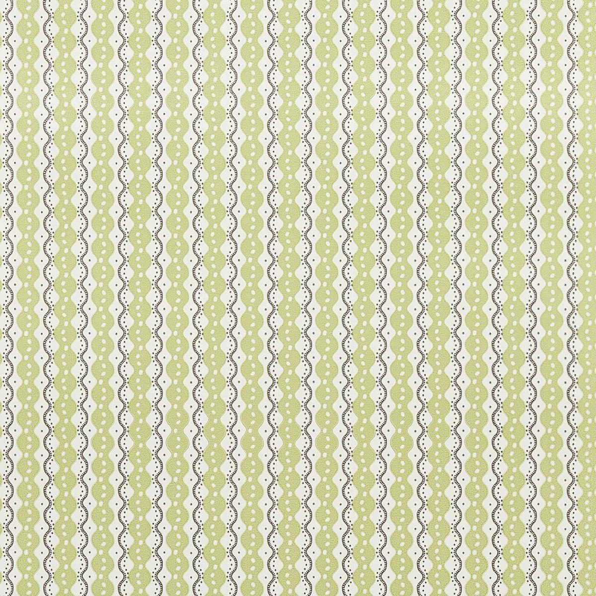 Schumacher Centipede Stripe Print Wallpaper