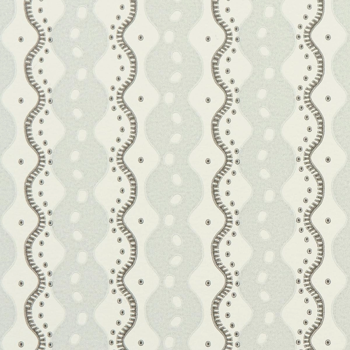Schumacher Centipede Stripe Print Wallpaper