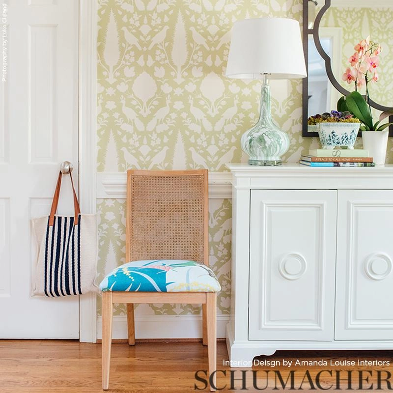 Schumacher Chenonceau Wallpaper
