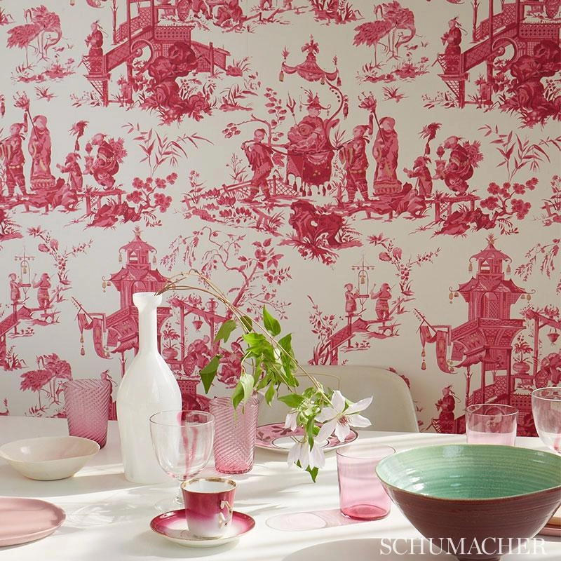 Schumacher Chinois Wallpaper