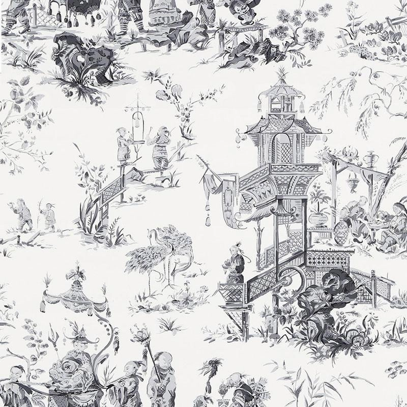 Schumacher Chinois Wallpaper 