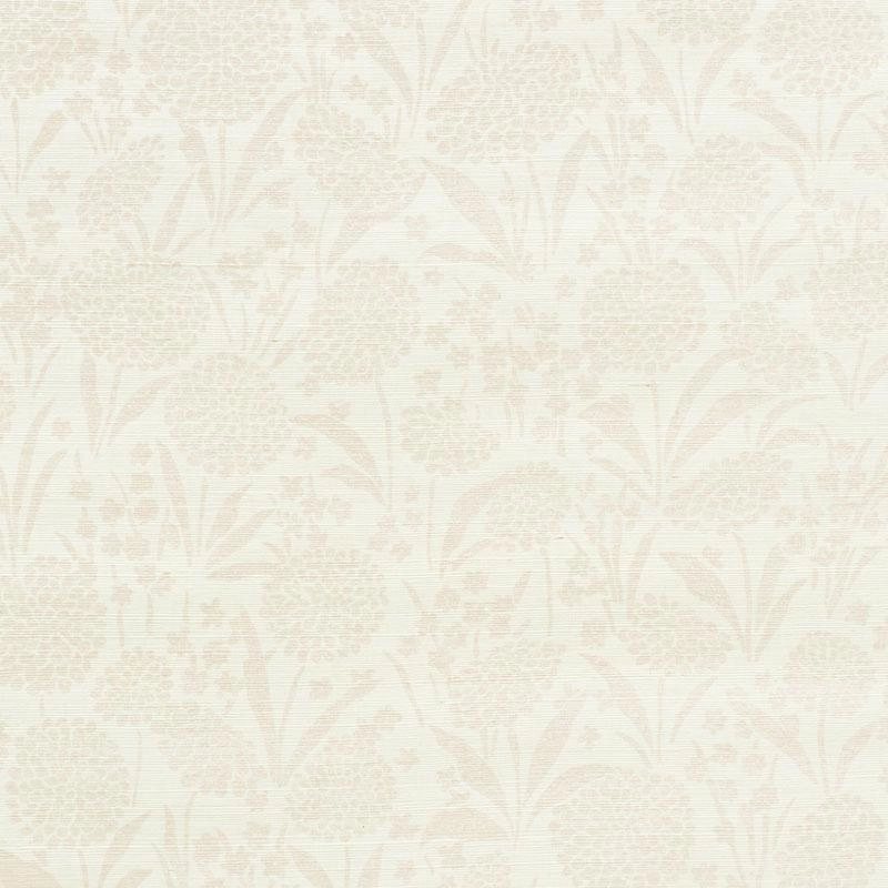 Schumacher Chrysanthemum Sisal Wallpaper