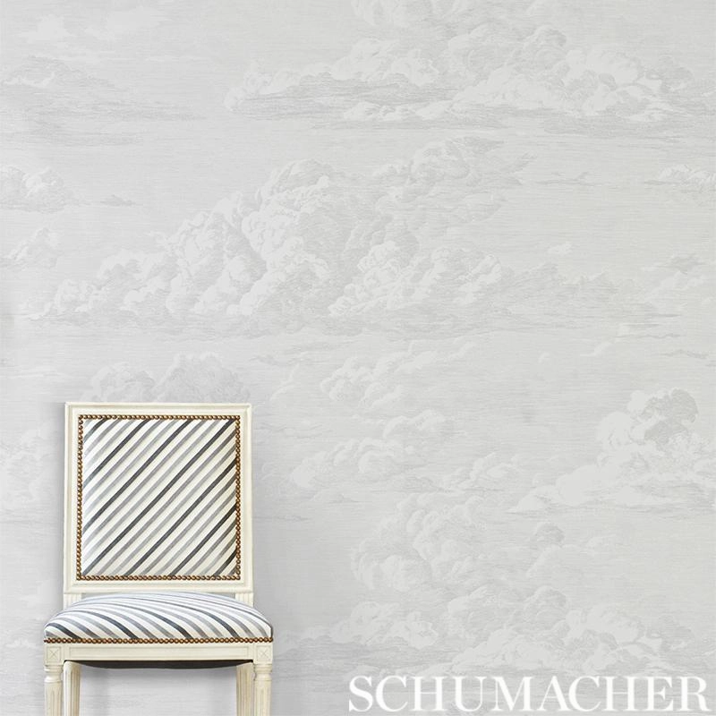 Schumacher Cloud Toile Wallpaper