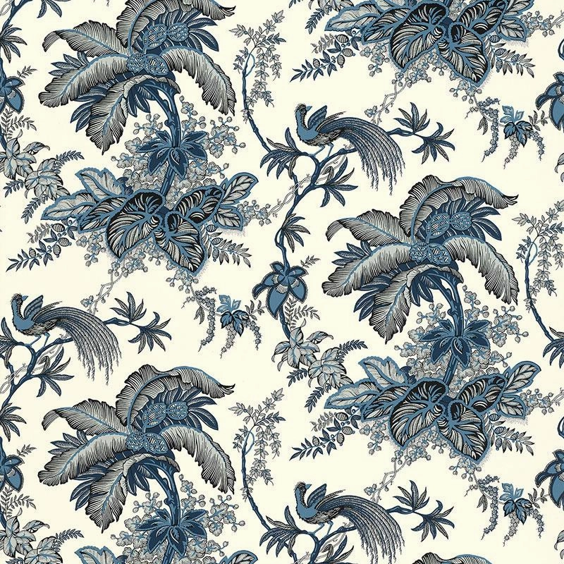 Schumacher Coconut Grove Wallpaper 