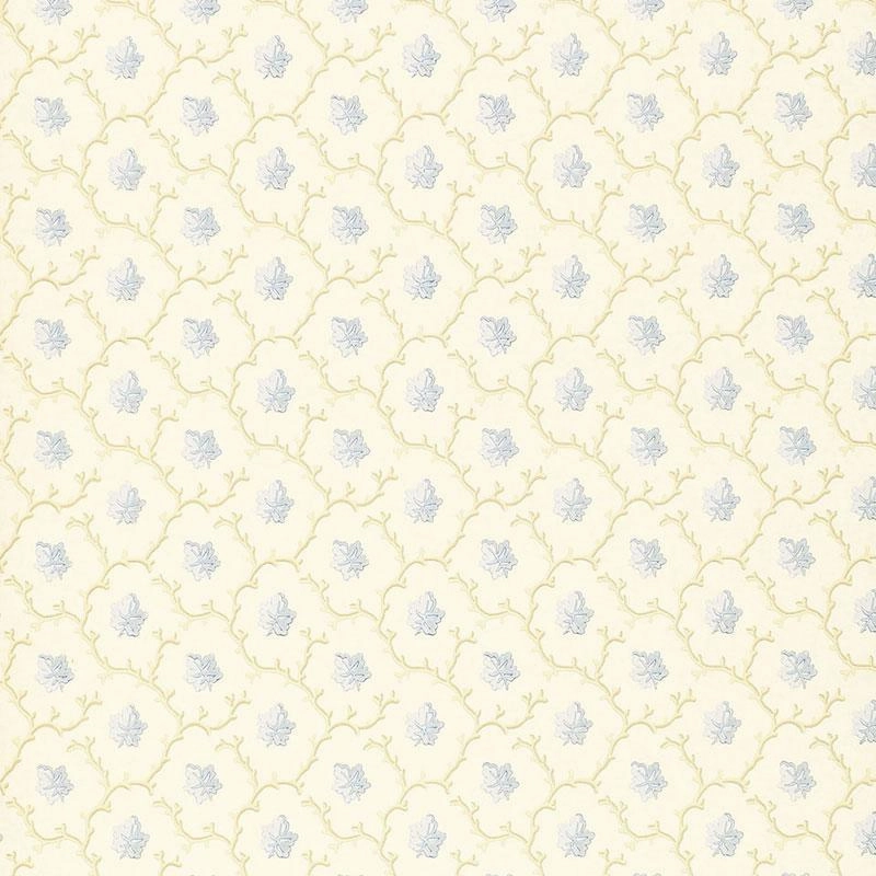 Schumacher Coral Leaf Wallpaper 