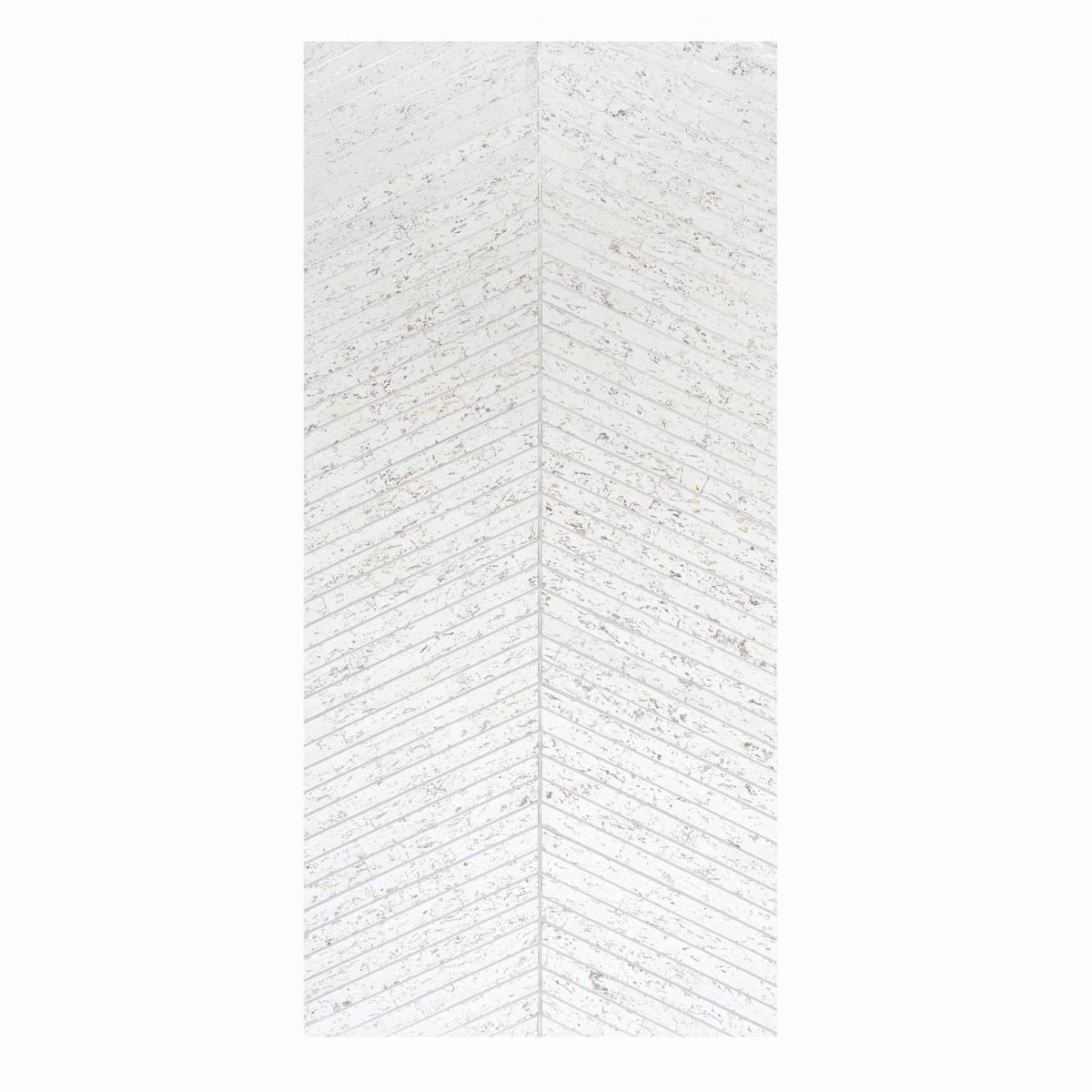 Schumacher Cork Herringbone Wallpaper