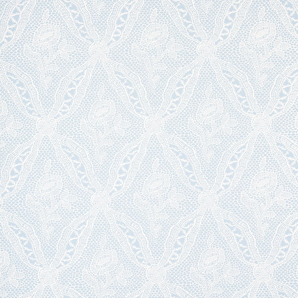 Schumacher Cosette Lace Wallpaper