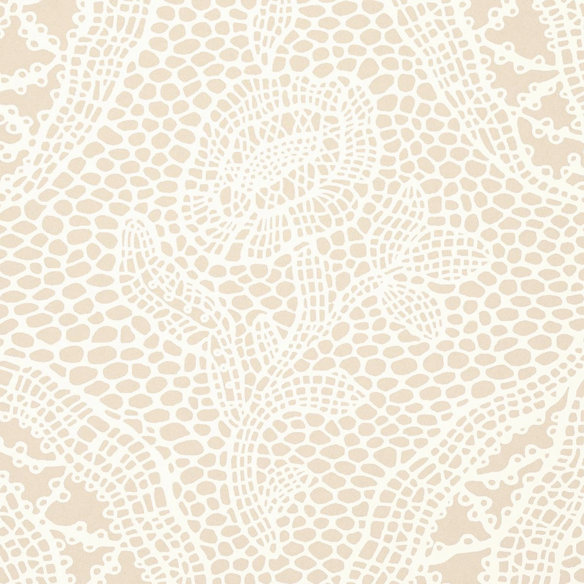 Schumacher Cosette Lace Wallpaper