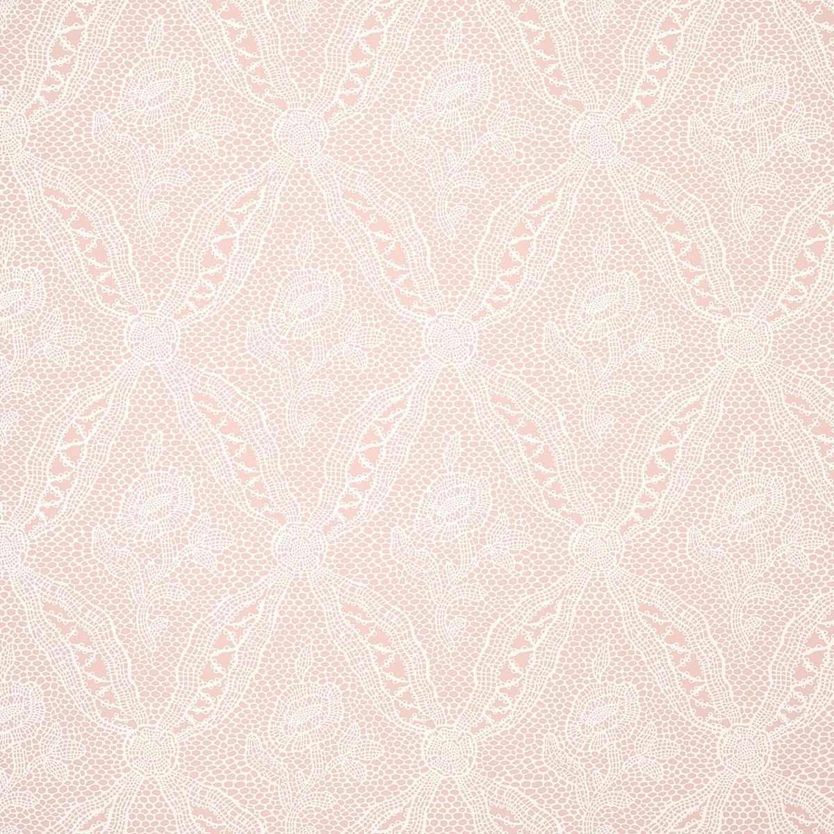 Schumacher Cosette Lace Wallpaper