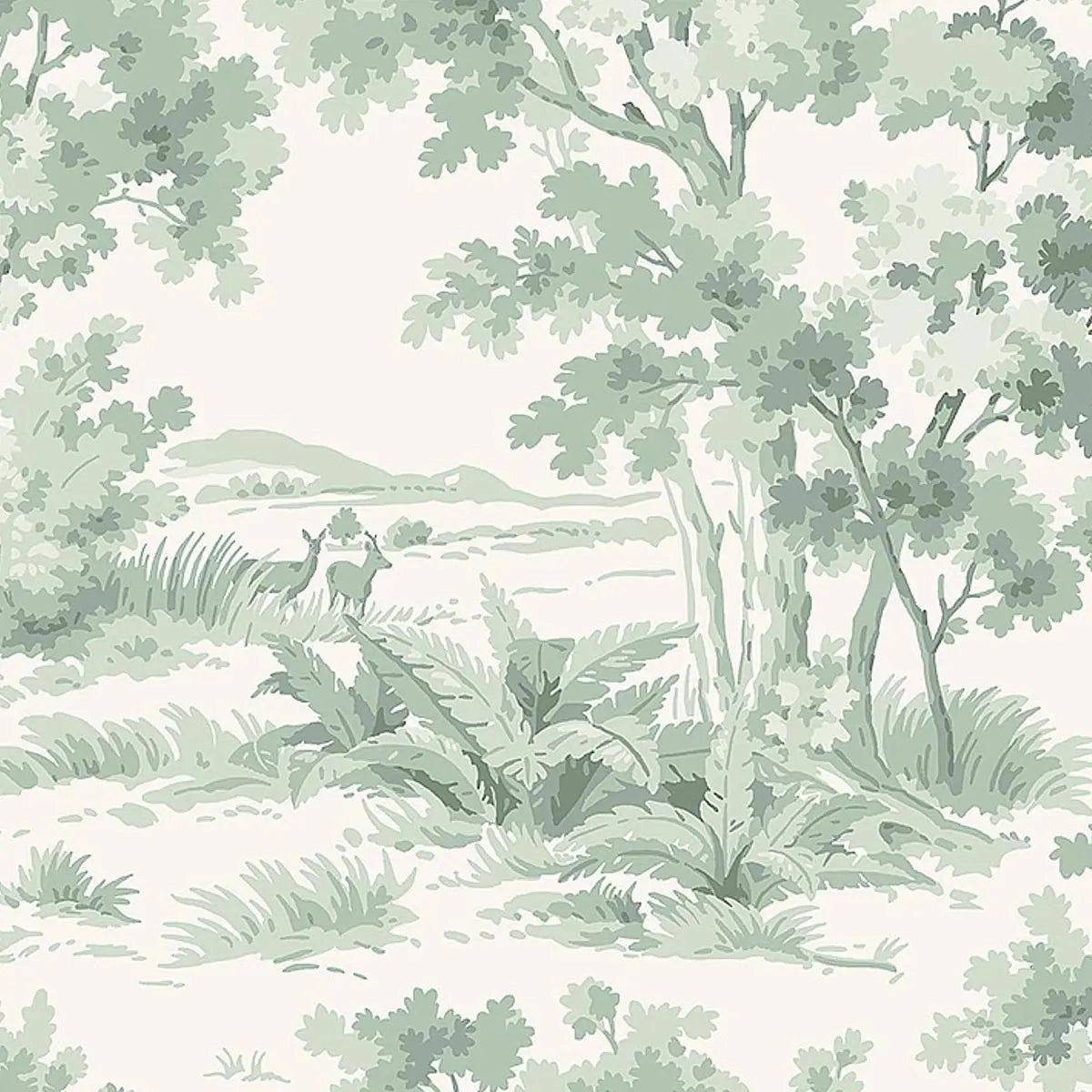 Schumacher Countryside Morning Wallpaper