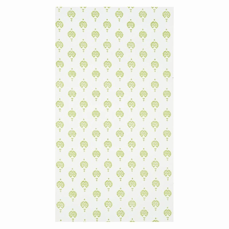 Schumacher Dahlia Hand Blocked Print Wallpaper