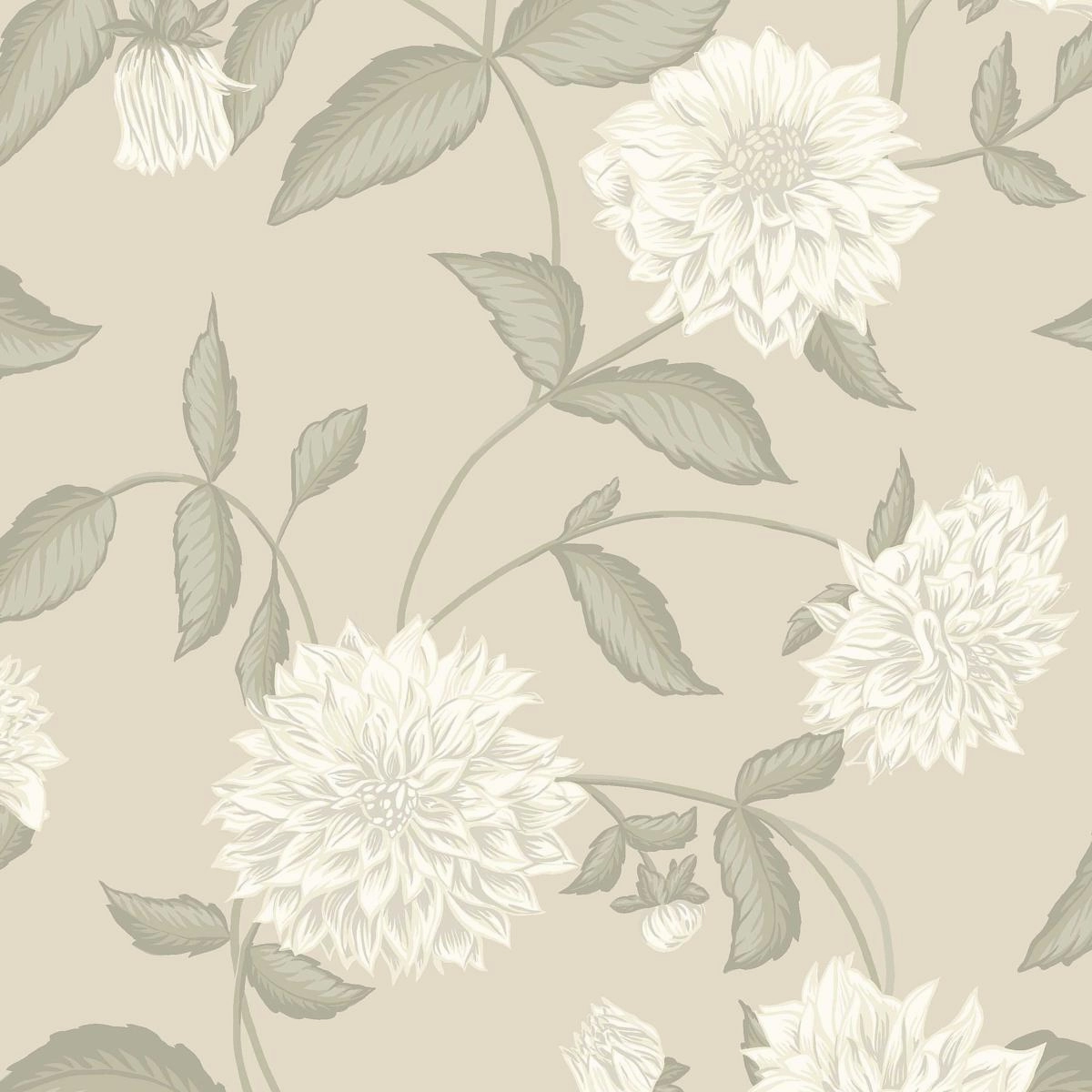 Schumacher Dahliadrm Wallpaper