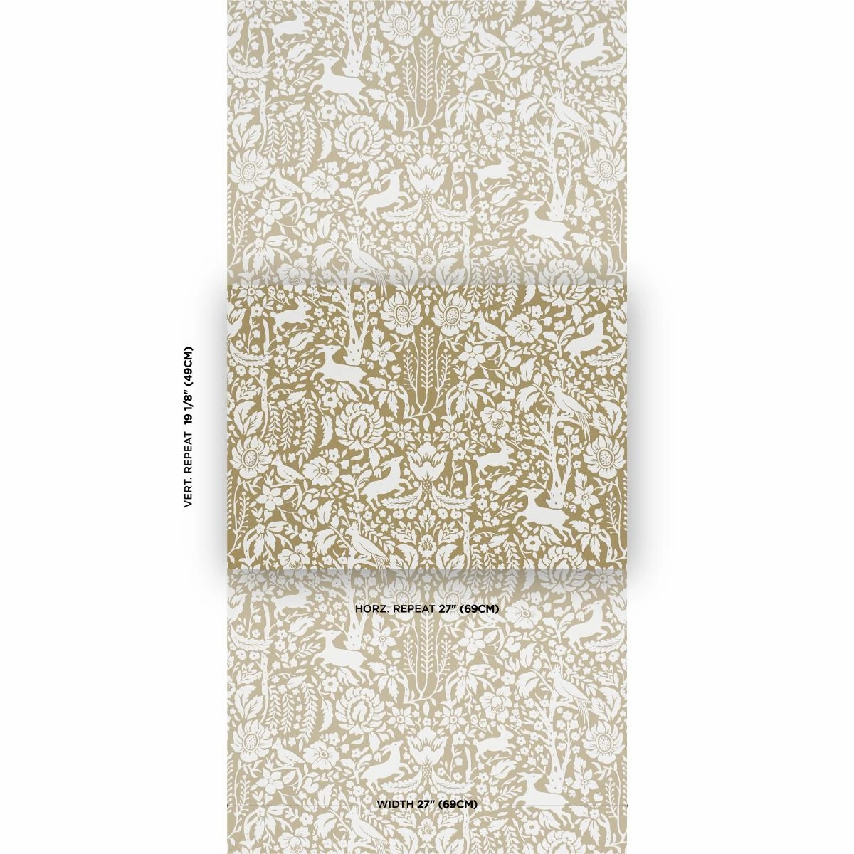 Schumacher Deerfield Wallpaper