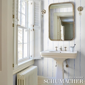 Schumacher Ephemera Wallpaper 