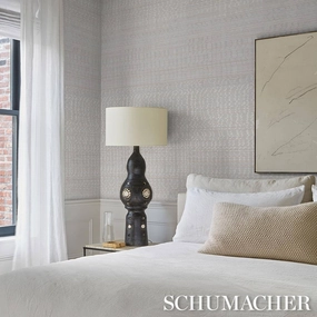 Schumacher Etti Waterlily Wallpaper 