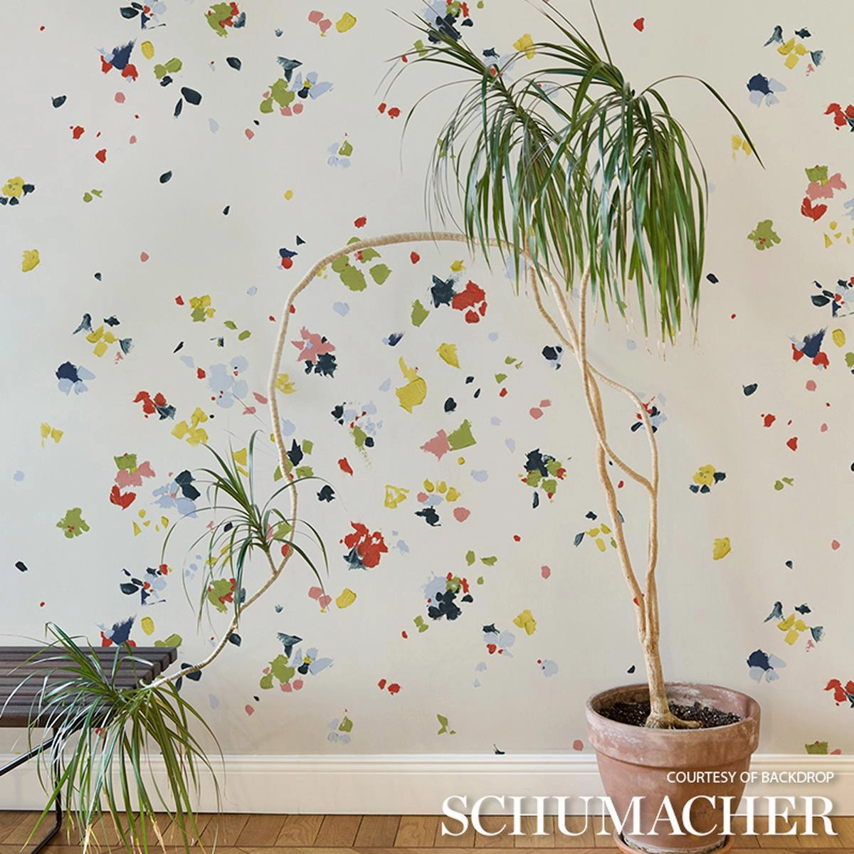 Schumacher Fairfarren Wallpaper