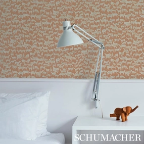 Schumacher Fauna Wallpaper 