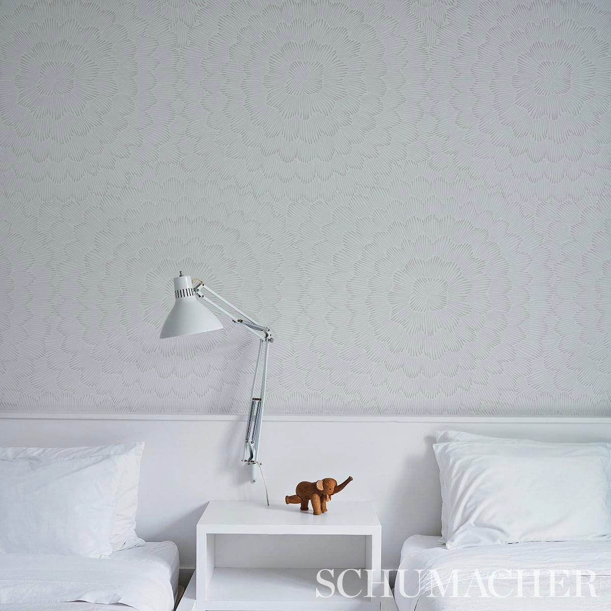 Schumacher Feather Bloom Wallpaper