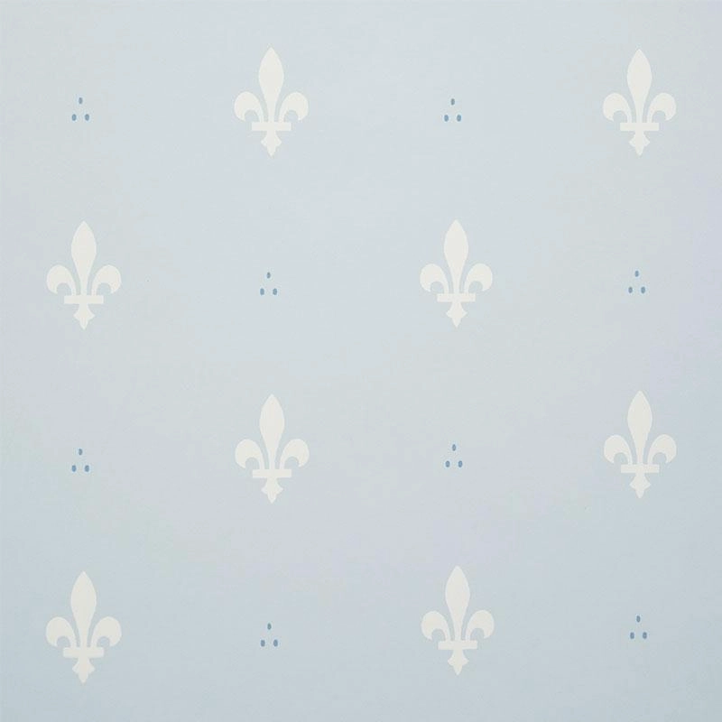 Schumacher Fleur De Lis Wallpaper