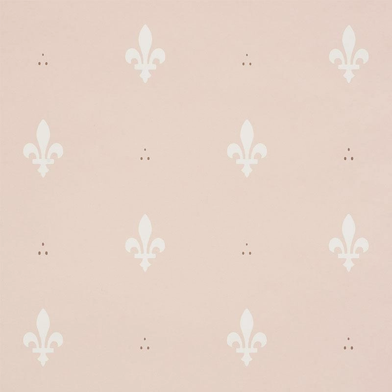 Schumacher Fleur De Lis Wallpaper