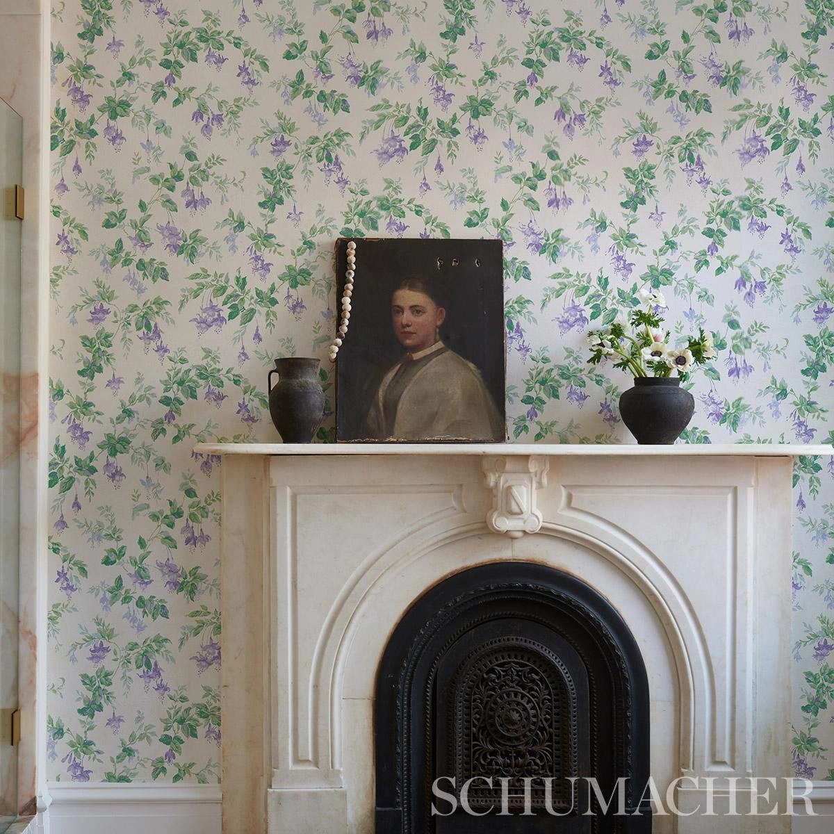 Schumacher Garden Gate Wallpaper 