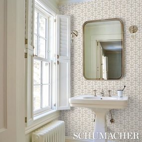 Schumacher Gardenia Wallpaper 