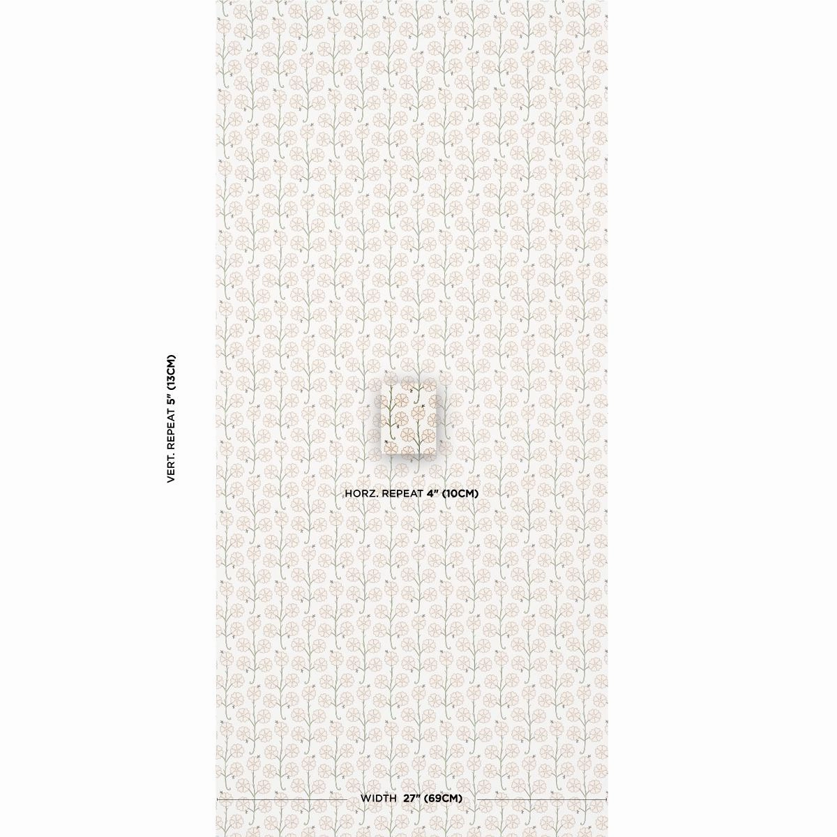 Schumacher Gardenia Wallpaper