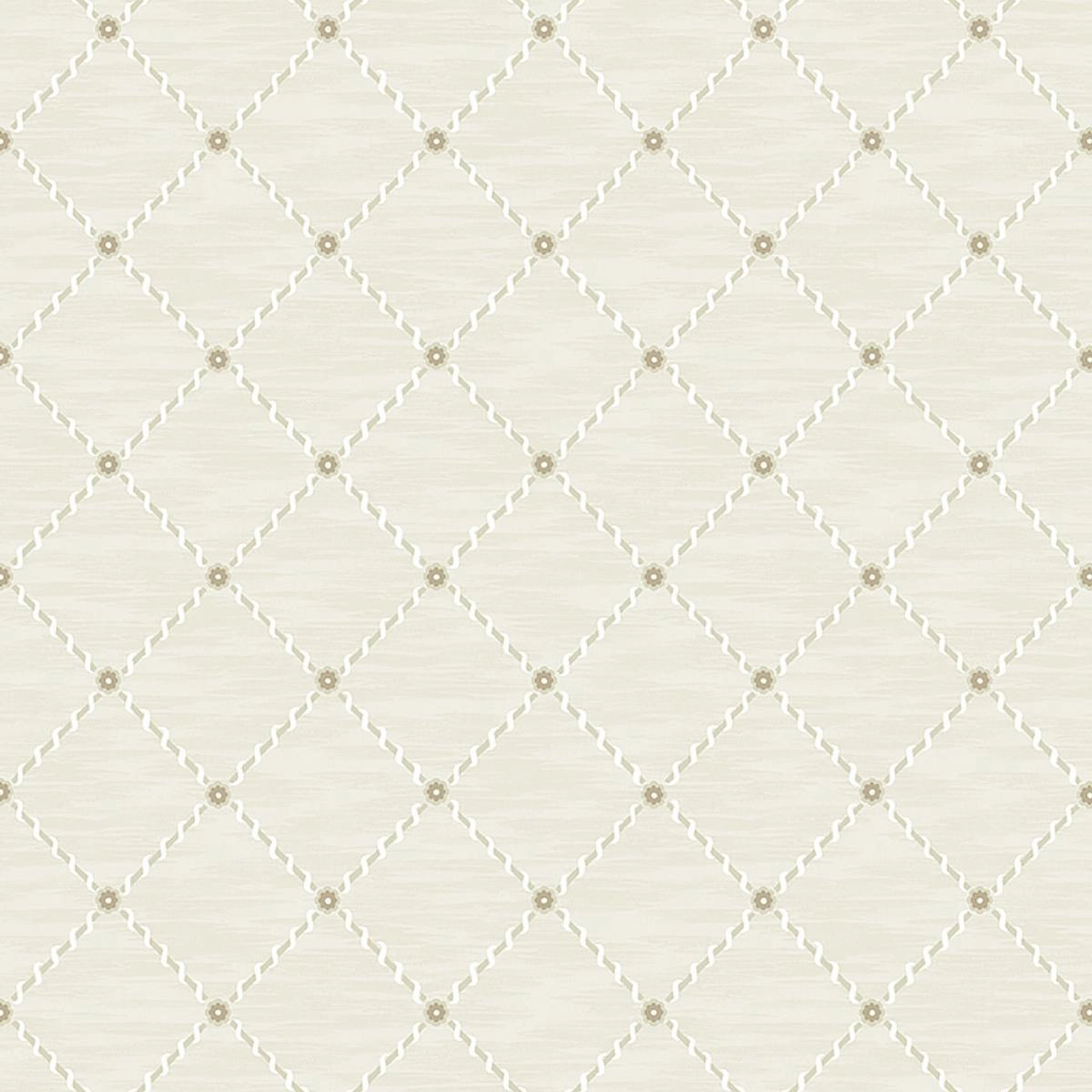 Schumacher Golden Trellis Wallpaper