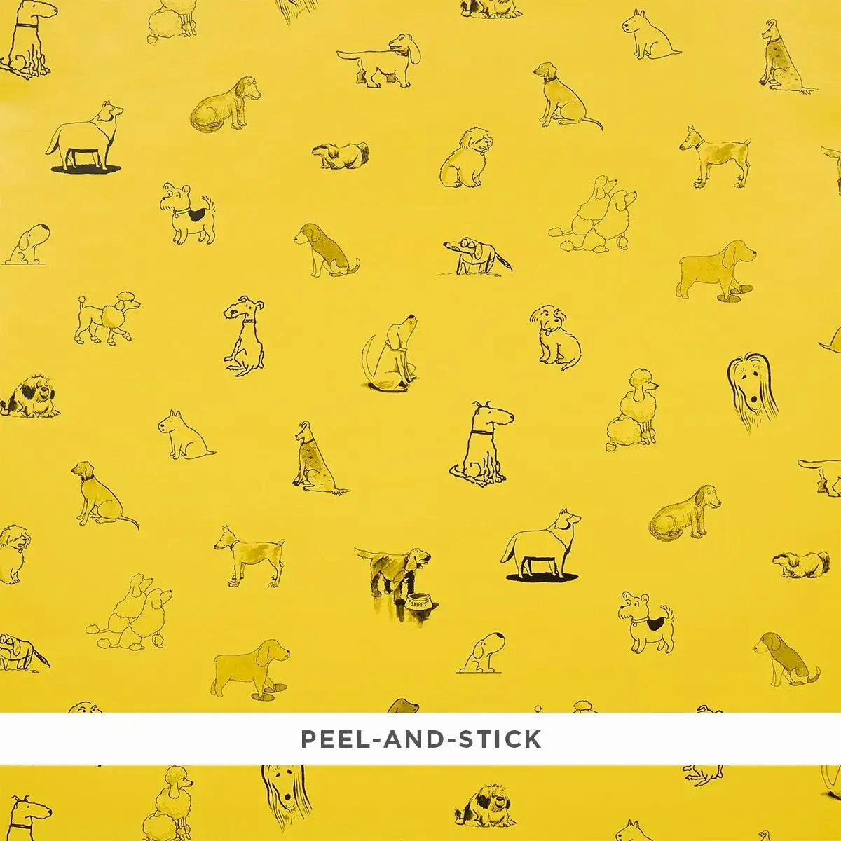 Schumacher Good Dogs Everywhere Peel & Stick Wallpaper