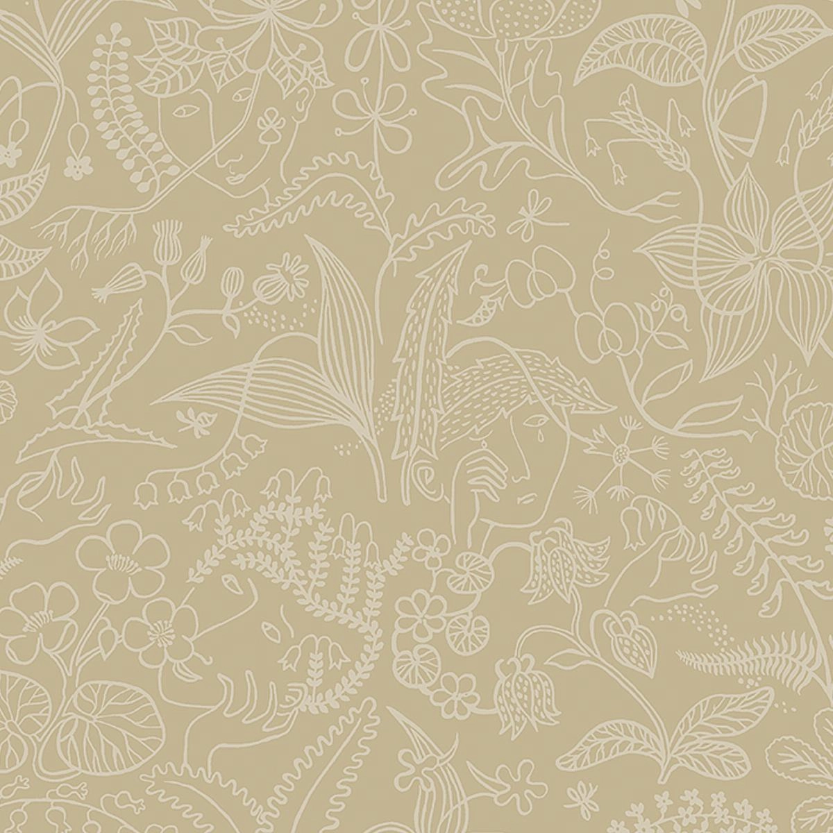 Schumacher Grazia Wallpaper