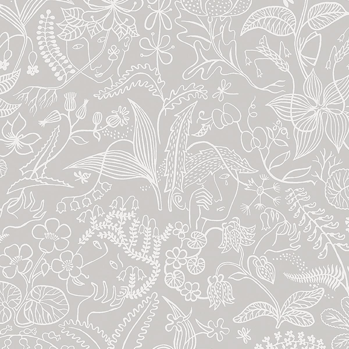 Schumacher Grazia Wallpaper