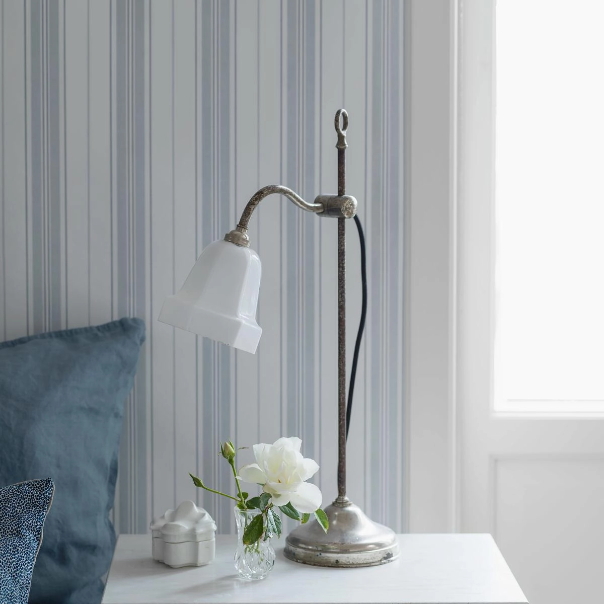 Schumacher Hamnskr Stripe Wallpaper
