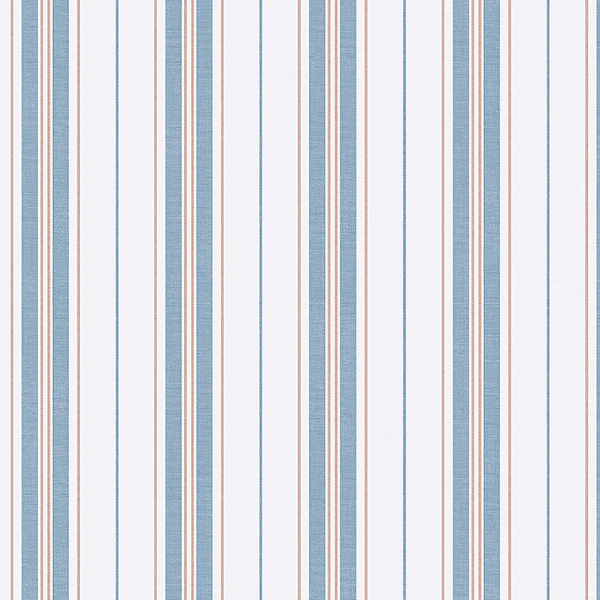 Schumacher Hamnskr Stripe Wallpaper