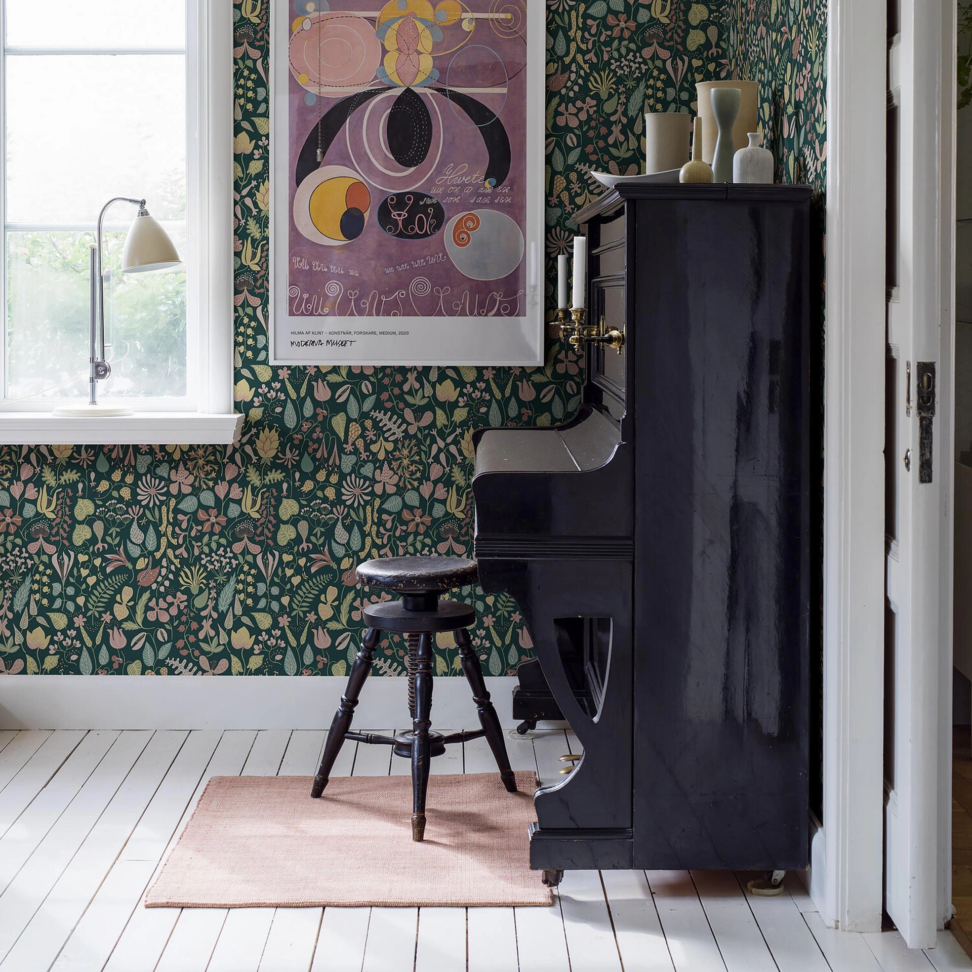 Schumacher Herbarium Wallpaper