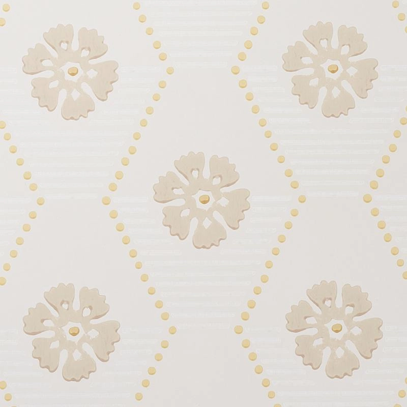 Schumacher Hive Bloom Print Wallpaper