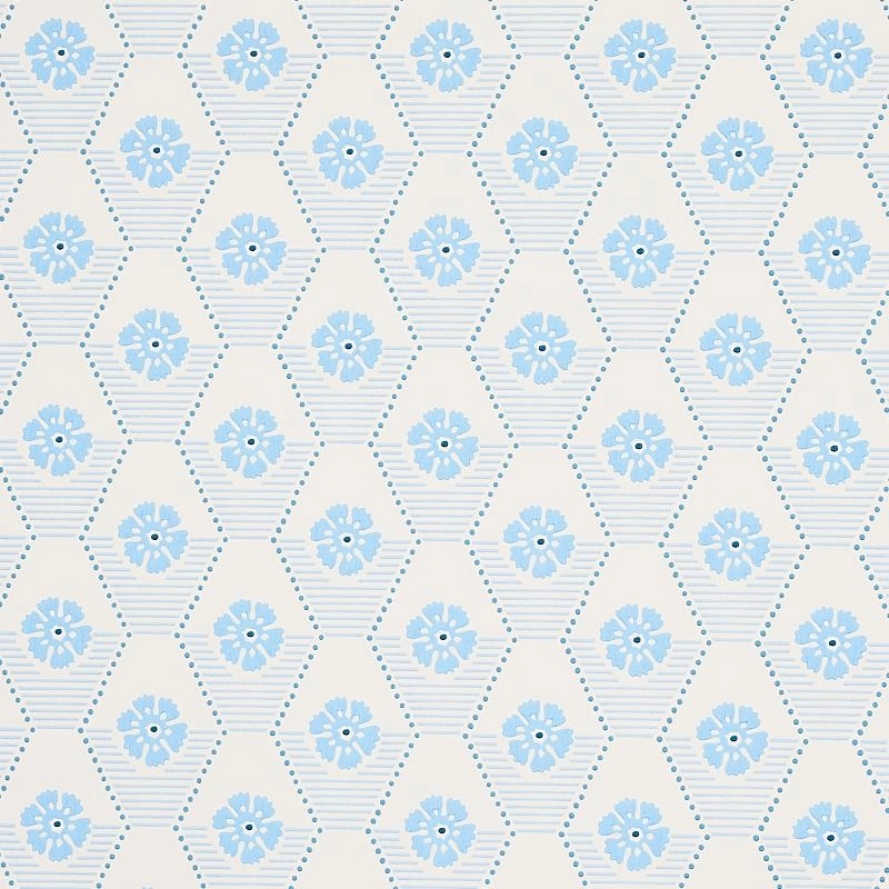 Schumacher Hive Bloom Print Wallpaper