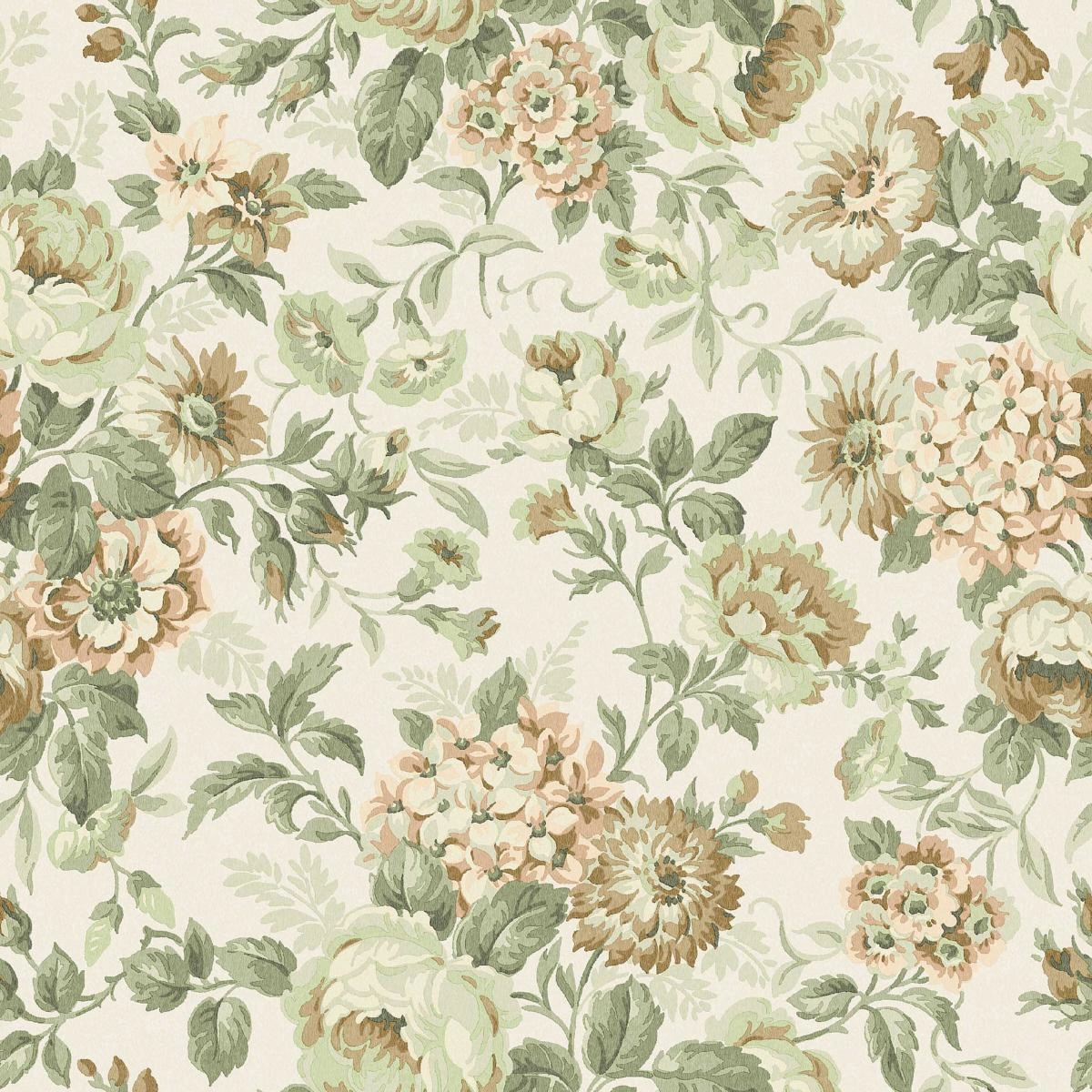 Schumacher Hortensia Wallpaper