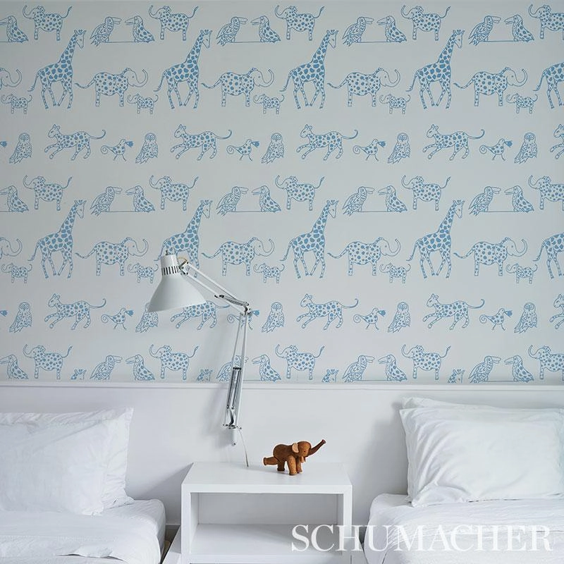 Schumacher Jungle Jubilee Wallpaper 