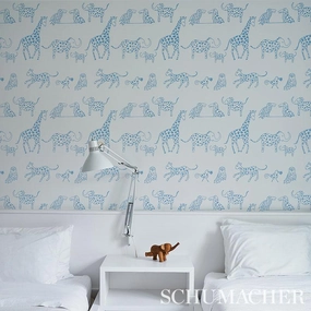 Schumacher Jungle Jubilee Wallpaper 