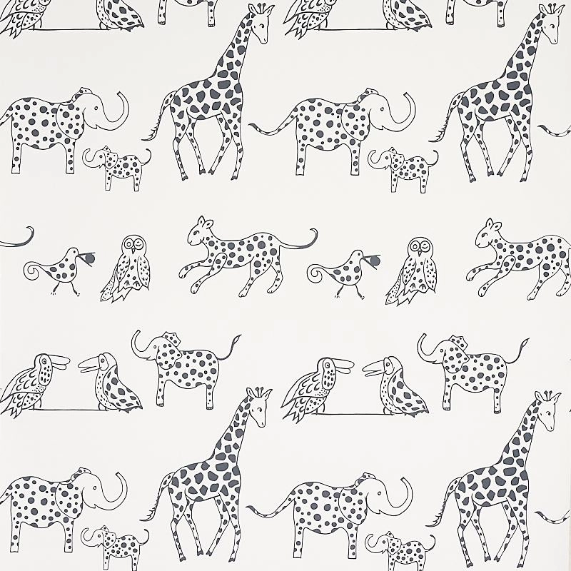 Schumacher Jungle Jubilee Wallpaper