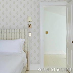Schumacher Kerala Paisley II Wallpaper 